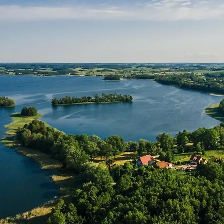 Mieszkanie Nad Jeziorem Rydzowka+prywatny Staw+plaza+mazury Apartmán