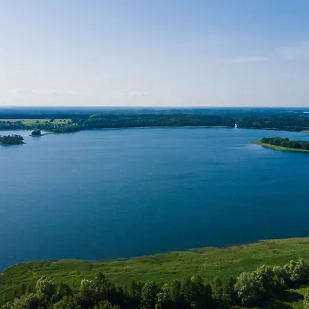 Mieszkanie Nad Jeziorem Rydzowka+prywatny Staw+plaza+mazury 아파트 Srokowo