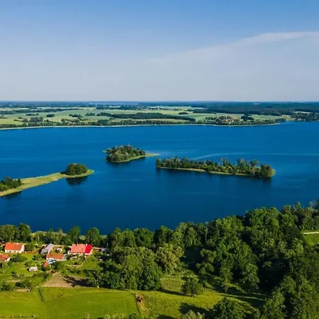 Mieszkanie Nad Jeziorem Rydzowka+prywatny Staw+plaza+mazury *